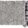 Surya Odella Charcoal 50"x60" Throw Blanket 1 Surya Odella Charcoal 50"x60" Throw Blanket -Furniture Store 004ad386 fc67 4167 acbf 1c74a035c439