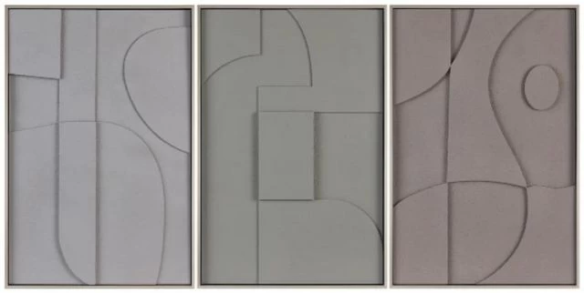 Crestview Collection Winder 3-Piece Wall Panel 3 Crestview Collection Winder 3-Piece Wall Panel