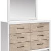Signature Design By Ashley® Charbitt Brown Dresser And Mirror -Furniture Store 014a6abf 6e8d 4ee7 88b1 531b9e0d501b
