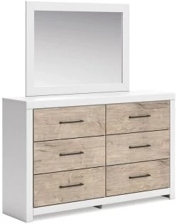 Signature Design By Ashley® Charbitt Brown Dresser And Mirror