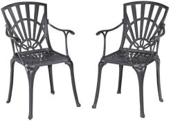 Homestyles® Grenada Charcoal Outdoor Chair