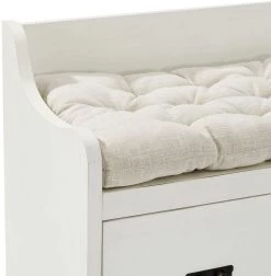 Crosley Furniture® Fremont Distressed White Entryway Bench -Furniture Store 01d6b316 2700 4998 b344 a08b27a037a5