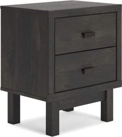 Signature Design By Ashley® Toretto Rustic Charcoal Nightstand