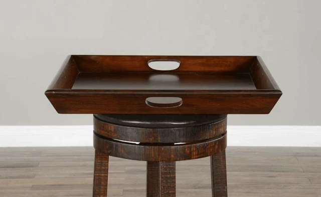 Sunny Designs™ Santa Fe Dark Chocolate Ottoman Tray 5 Sunny Designs™ Santa Fe Dark Chocolate Ottoman Tray - Image 3