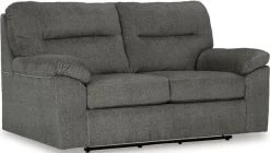 Signature Design By Ashley® Bindura Mineral Glider Loveseat