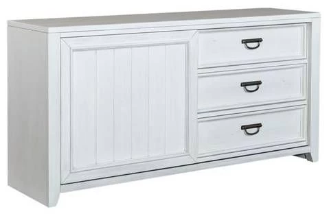 Liberty Allyson Park Wirebrushed White Twin Loft Bed 6 Liberty Allyson Park Wirebrushed White Twin Loft Bed - Image 4