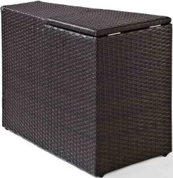 Crosley Furniture® Catalina Brown Outdoor Arm Table -Furniture Store 099662b2 ac72 43ff a229 08ca5ed47b1d