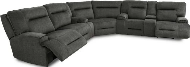 Cheers By Man Wah Power Reclining Sectional With Power Headrest 3 Cheers By Man Wah Power Reclining Sectional With Power Headrest