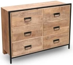 Progressive® Furniture Outbound Iron/Natural Chest