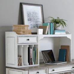 Liberty Magnolia Manor Antique White Hutch