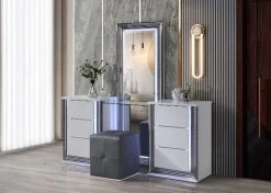 Global Furniture USA Ylime 3-Piece White Vanity Set With LED 7 Global Furniture USA Ylime 3-Piece White Vanity Set With LED -Furniture Store 0d3d284a 9941 4666 86a2 916378fe6aee