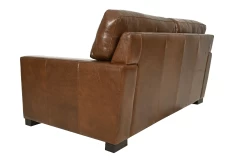 Soft Line Brown Leather Loveseat -Furniture Store 0de93b32 7d0b 4321 8ca1 7d2c76829236