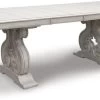 Signature Design By Ashley® Arlendyne Antique White Dining Extension Table -Furniture Store 0f5466c0 82ee 4f3b 9f4e dc584f3dea3e