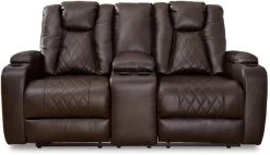Signature Design By Ashley® Mancin Chocolate Reclining Loveseat With Console 9 Signature Design By Ashley® Mancin Chocolate Reclining Loveseat With Console -Furniture Store 0fd4e80d aa71 47cc a916 e84495479177