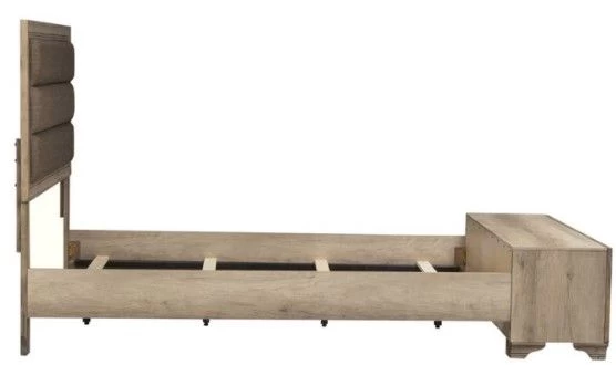 Liberty Sun Valley Light Brown Full Upholstered Storage Bed 5 Liberty Sun Valley Light Brown Full Upholstered Storage Bed - Image 3