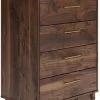 Signature Design By Ashley® Calverson Mocha Chest Of Drawers -Furniture Store 1166f314 0123 4fa8 b737 5aa8a9923ba9