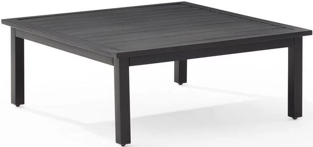 Crosley Furniture® Clark Matte Black Outdoor Coffee Table 3 Crosley Furniture® Clark Matte Black Outdoor Coffee Table