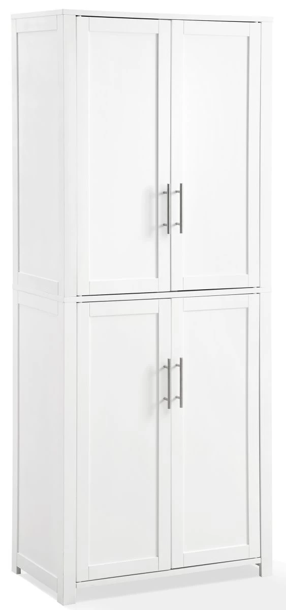 Crosley Furniture® Savannah White Tall Pantry 3 Crosley Furniture® Savannah White Tall Pantry