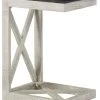 Progressive® Furniture Jules Dark Brown C-Table With Chalk White Base 2 Progressive® Furniture Jules Dark Brown C-Table With Chalk White Base -Furniture Store 14e62aff 7622 446d b765 cbc33b4190c5