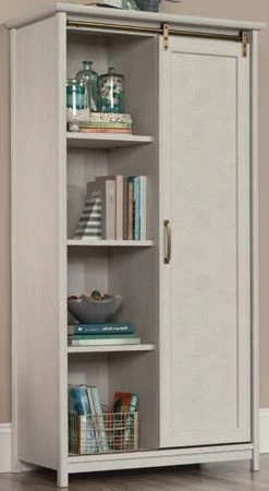 Sauder® Coral Cape® Glacier Oak® Storage Display Cabinet