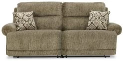Signature Design By Ashley® Lubec 2-Piece Taupe Reclining Sectional