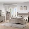 Holland House Captain's Oak 3pc Queen Storage Bedroom -Furniture Store 176abc1c ad42 4415 bbd1 ca42bfc46e1b 1