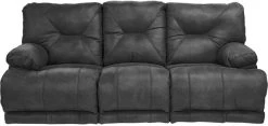 IAmerica Odyssey Slate Power Lay-Flat Reclining Sofa