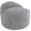 CordaRoy's® Light Gray Nest Terry Corduroy Full Chair
