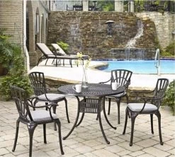 Homestyles® Grenada Gray Outdoor Dining Table -Furniture Store 19e2cc75 e280 412e 9a35 d1c8b9c0d56f