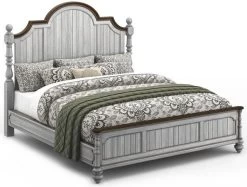 Flexsteel® Plymouth 3pc Distressed King Poster Bedroom Set P19502836 -Furniture Store 1ad8738a 818f 41eb be95 0ce07548b6dd