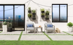 Homestyles® Sustain 3-Piece Gray Outdoor Conversation Set -Furniture Store 1b54a99f 4e64 422e a0cd 844d439a4e2d