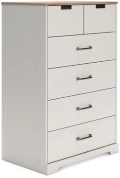 Signature Design By Ashley® Vaibryn Two-Tone Chest Of Drawers