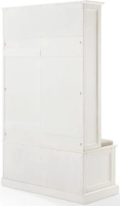 Crosley Furniture® Holbrook Distressed White Hall Tree -Furniture Store 1cefa5d3 88ce 4cf8 b97f 2b8ebcb5b0cf