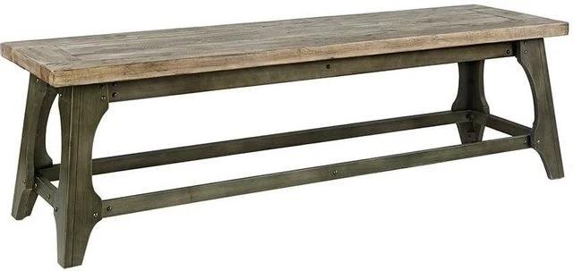 Olliix By INK+IVY Grey Oliver Dining Bench 4 Olliix By INK+IVY Grey Oliver Dining Bench - Image 2