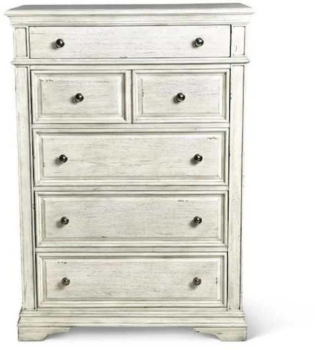 Steve Silver Co. Highland Park Cathedral White Chest 4 Steve Silver Co. Highland Park Cathedral White Chest - Image 2