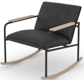 Sauder® Cottage Road® Black Rocking Chair 3 Sauder® Cottage Road® Black Rocking Chair