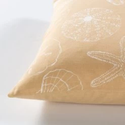Surya Sea Life Wheat 18"x18" Toss Pillow Shell Only. 8 Surya Sea Life Wheat 18"x18" Toss Pillow Shell Only. -Furniture Store 228b6085 79b7 4347 bd29 52660348b58e