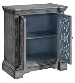 Coast2Coast Home™ Midvale Texture Grey Blue Cabinet -Furniture Store 22bb55be 99e4 4ca4 a269 f165add141ac