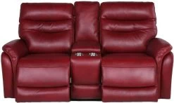 Steve Silver Co. Fortuna Wine Power Reclining Loveseat With Console