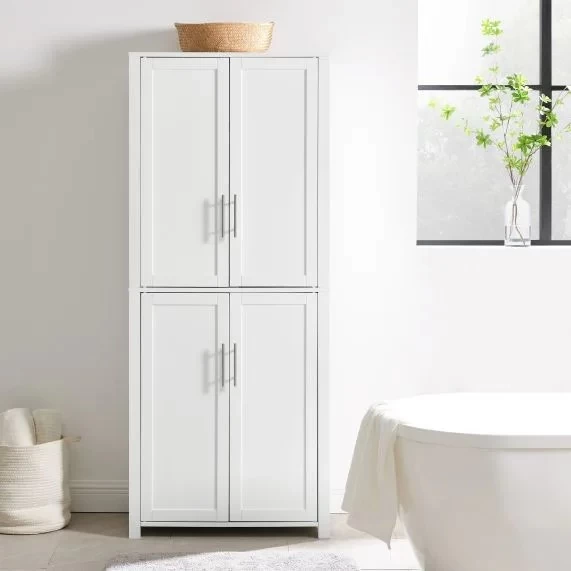 Crosley Furniture® Savannah White Tall Pantry 7 Crosley Furniture® Savannah White Tall Pantry - Image 5