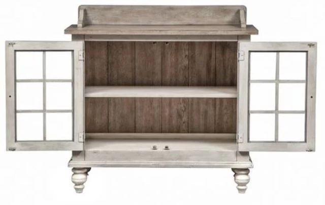 Liberty Whitney Antique Linen/Weathered Gray Server 6 Liberty Whitney Antique Linen/Weathered Gray Server - Image 4