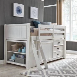 Liberty Allyson Park Wirebrushed White Twin Loft Bed 11 Liberty Allyson Park Wirebrushed White Twin Loft Bed -Furniture Store 25bc0c3d 2967 4d57 ba95 b0fb2418399d
