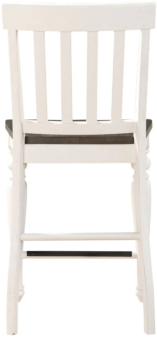Steve Silver Co.® Joanna Ivory & Mocha Counter Height Chair - 2pc 6 Steve Silver Co.® Joanna Ivory & Mocha Counter Height Chair - 2pc - Image 4