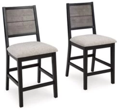 Signature Design By Ashley® Corloda 5-Piece Black/Gray Counter Height Dining Table Set -Furniture Store 27bc6914 105e 4c2d 8b11 ad21d4a7f832