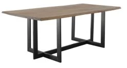 Coast2Coast Home™ Brownstone Nut Brown/Gunmetal Dining Table
