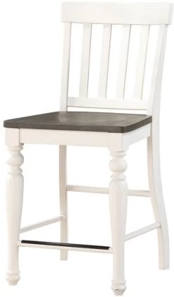 Steve Silver Co. Joanna 5-Piece Ivory/Mocha Round Counter Height Dining Set -Furniture Store 27fd923b 89d5 4886 b155 b181c895ba91