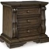 Signature Design By Ashley® Maylee Dark Brown Nightstand