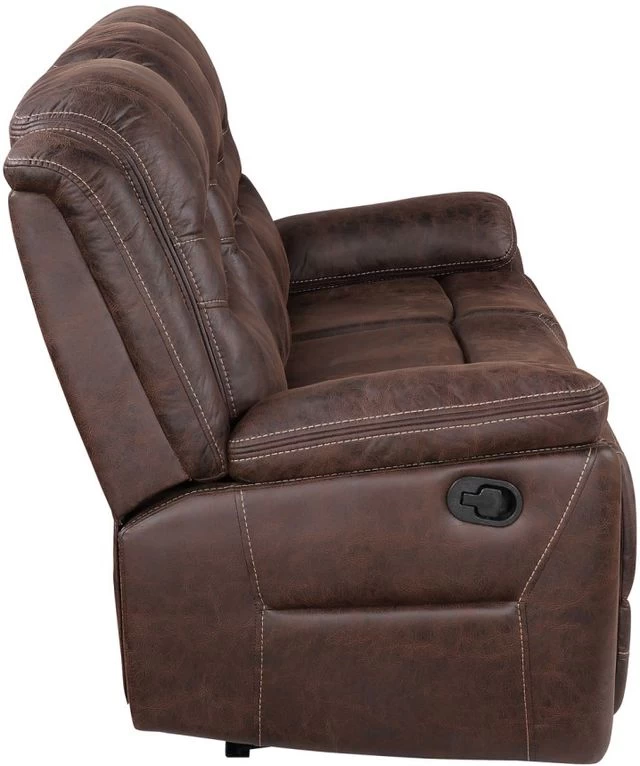Steve Silver Co. Stetson Merlot Manual Reclining Sofa 5 Steve Silver Co. Stetson Merlot Manual Reclining Sofa - Image 3