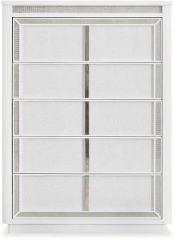 Signature Design By Ashley® Chalanna White Chest -Furniture Store 290c5517 64fd 482f b8c2 4e61466e962a