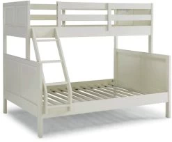 Homestyles® Naples Off-White Twin/Full Youth Bunk Bed